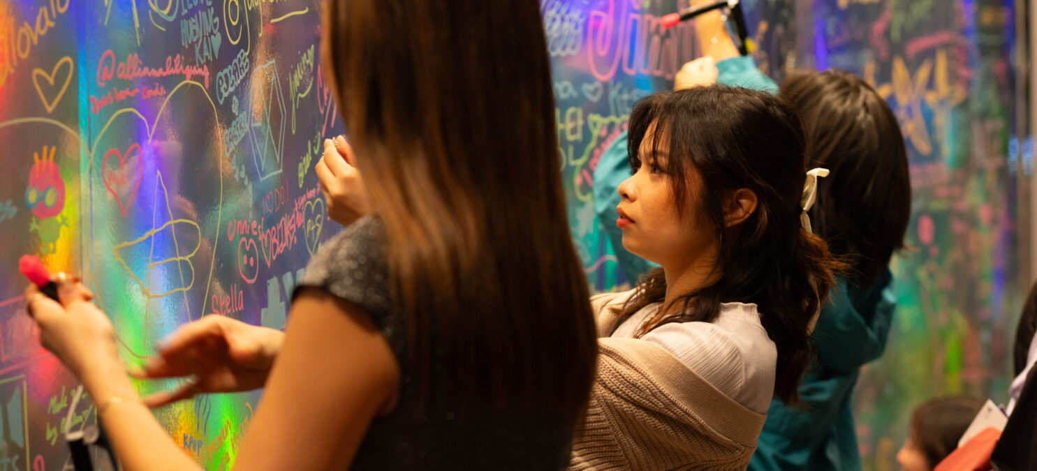 Visitors express their love of all things KPOP at Hallyu! The Korean Wave